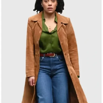 Kat Donovan Missing You S01 Suede Coat