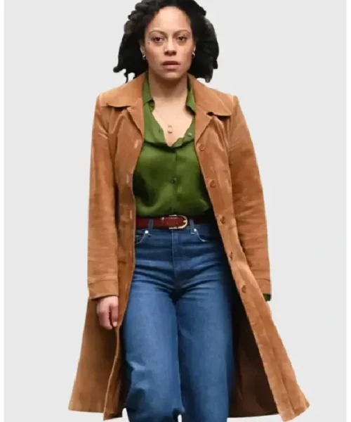 Kat Donovan Missing You S01 Suede Coat
