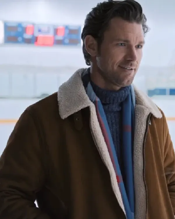 Kevin McGarry 2024 Brown Shearling Jacket