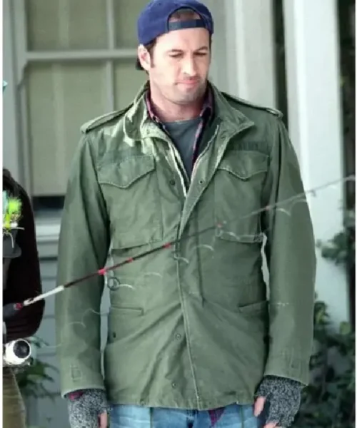 Luke Danes Gilmore Girls Green Cotton Jacket