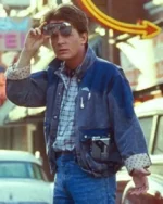 Marty Mcfly Jean Jacket