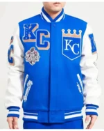 Mashup Kansas City Royals Varsity Jacket