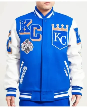Mashup Kansas City Royals Varsity Jacket