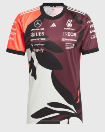Mercedes AMG Petronas adidas F1 Special Edition Miami GP Team T-Shirt