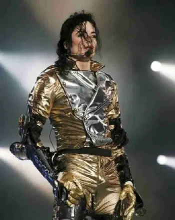 Michael Jackson History World Tour Golden Jacket