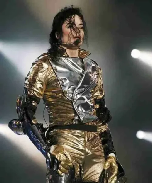 Michael Jackson History World Tour Golden Jacket