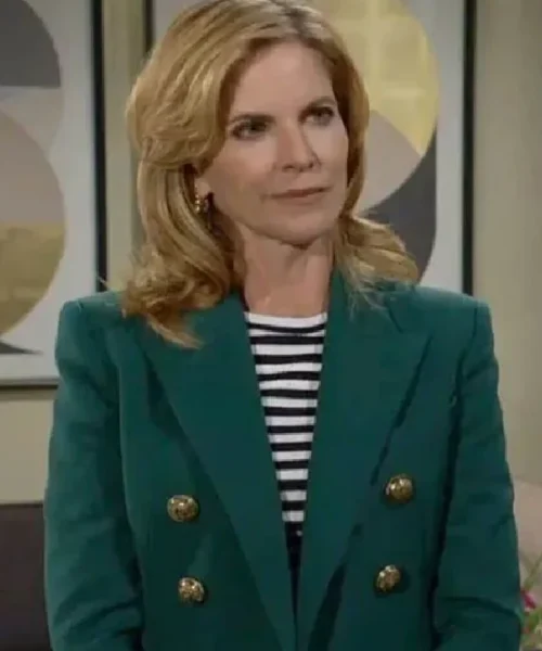 Morgan Green The Young and The Restless Talia Double Breasted Blazer