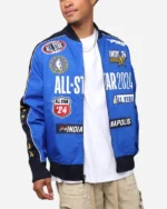 NBA All-Star 2024 Game Blue Bomber Jacket