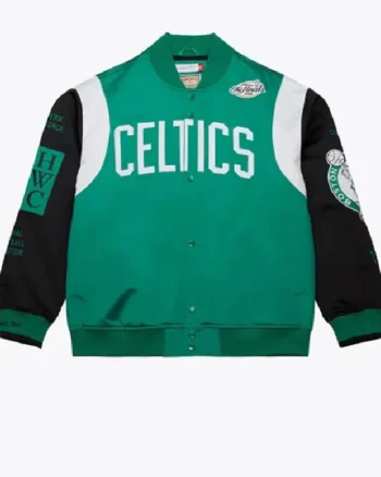 NBA Boston Celtics Green Varsity Jacket (1)