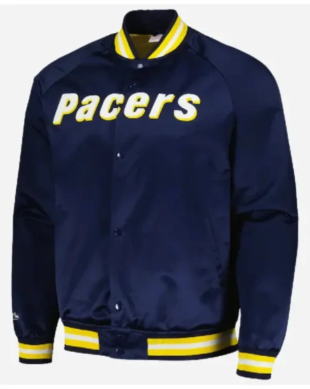 NBA Indiana Pacers 2025 Blue Varsity Jacket