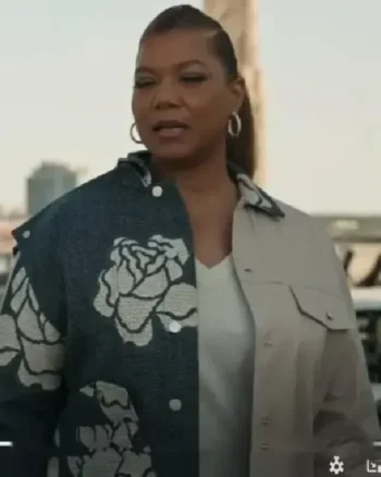 Queen Latifah The Equalizer Season 2 Flowers Printed Jacket