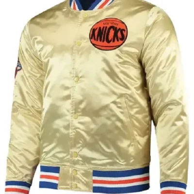 Ny Knicks 1970 Champions 50th Anniversary Golden Jacket