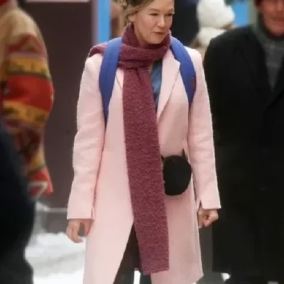 Renée Zellweger Bridget Jones Mad About The Boy Pink Coat
