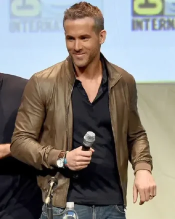 Ryan Reynolds Deadpool 3 Leather Jacket