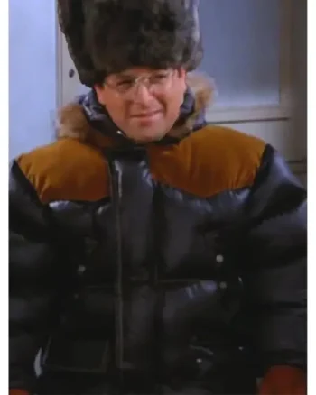 Seinfeld Black Puffer Jacket