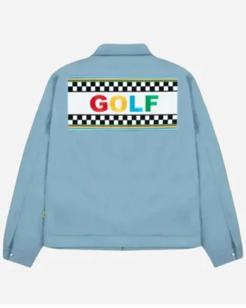  Shop +44 x Golf Wang Rally Work Jacket Blue Sale