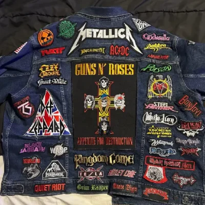 Shop 80's Glam Metal & Power Metal Battle Jacket Sale