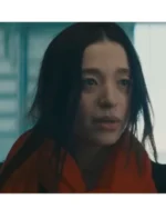 Shop Ani Movie Anora 2024 Mikey Madison Black Fur Trench Coat Sale