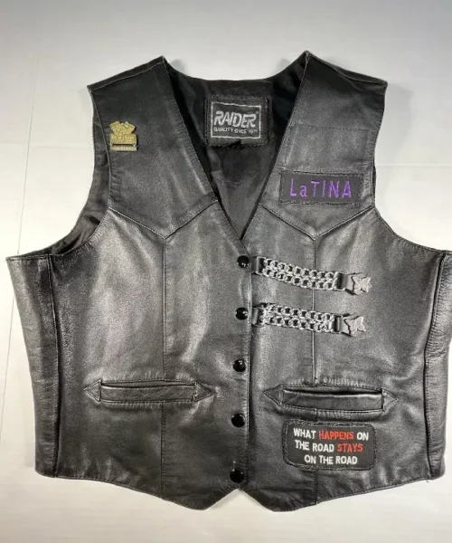 Shop Biker Harley Davidson Leather Battle Vest Sale