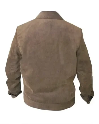 Shop Daniel Radcliffe Harry Potter and Deathly Hallows 2 Brown Corduroy Jacket Sale back