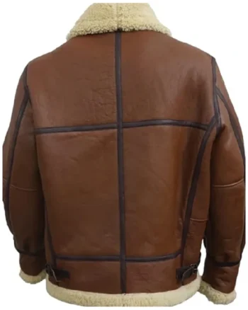 Shop Malcolm M Mays TV Series Power Book III Raising Kanan Lou Lou Brown B3 Bomber Shearling Leather