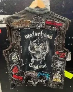 Shop Men James Hetfield Battle Black Studded Jacket