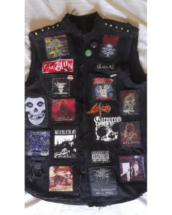 Shop Mens Poser Black Battle Jacket Sale