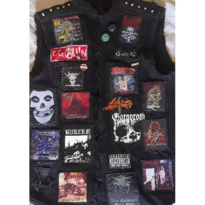 Shop Mens Poser Black Battle Jacket Sale