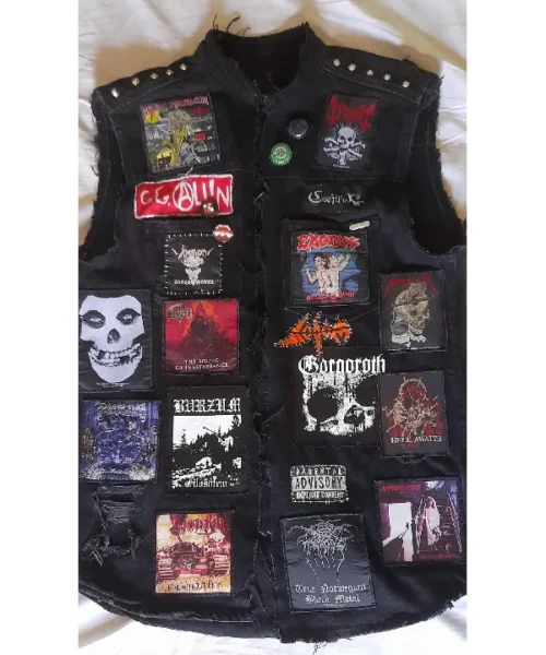 Shop Mens Poser Black Battle Jacket Sale