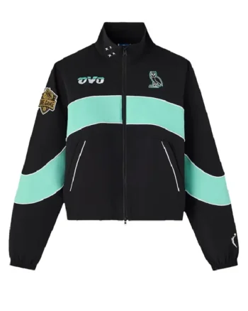 Shop Recreation – October’s Very Own x Wnba New York Liberty Black_Sky Blue Track Jacket Sale