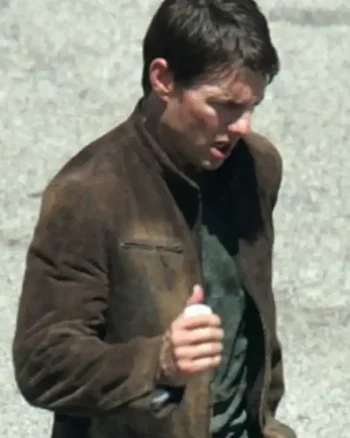 Tom Cruise Mission Impossible 03 Brown Suede Jacket