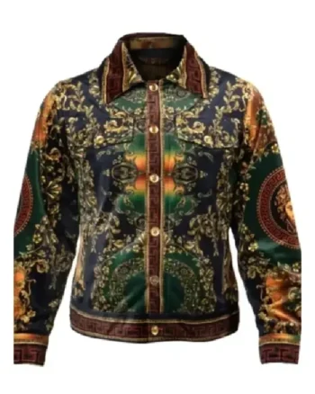 Snowfall S05 EP07 Jerome Saint Printed Jacket