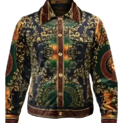 Snowfall S05 EP07 Jerome Saint Printed Jacket