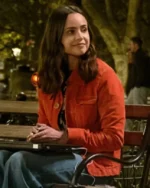 Sofia Carson The Life List Red Jacket