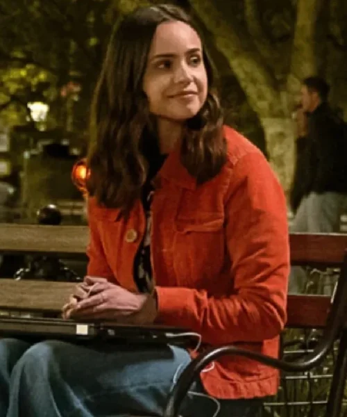 Sofia Carson The Life List Red Jacket