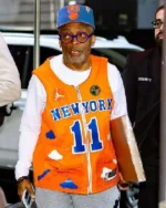 Spike Lee 2025 New York Knicks Orange Vest