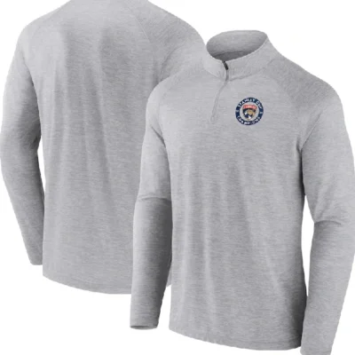 Stanley Cup Champions Florida Panthers Quarter-Zip Pullover Top
