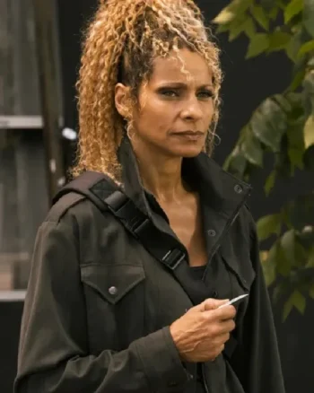 Buy Raffi Musiker TV Series Star Trek: Picard Season 2 Michelle Hurd Grey Cotton Jacket For Sale