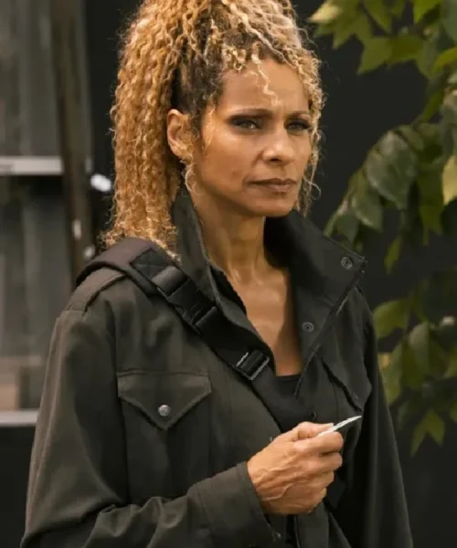 Buy Raffi Musiker TV Series Star Trek: Picard Season 2 Michelle Hurd Grey Cotton Jacket For Sale