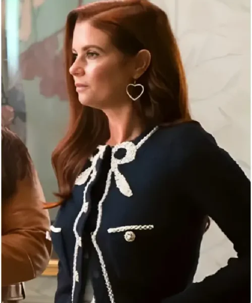 Sweet Magnolias S04 JoAnna Swisher Embellished Bow Jacket