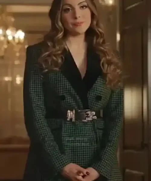 Ted Lasso S03 Bex Green Plaid Blazer