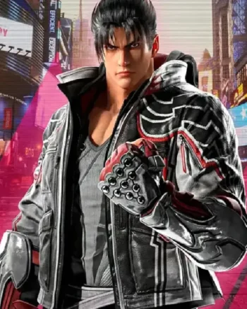 Tekken 8 Jin Kazama Leather Jacket