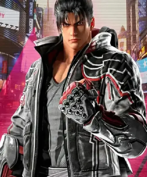 Tekken 8 Jin Kazama Leather Jacket