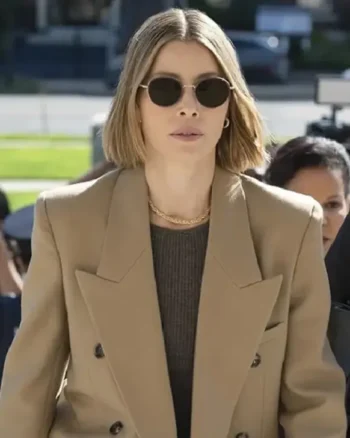 The Better Sister S01 Jessica Biel Brown Blazer