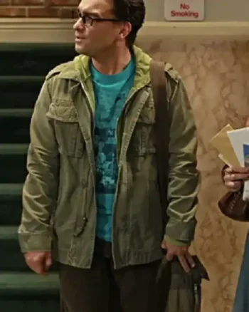 The Big Bang Theory Leonard Hofstadter Green Jacket