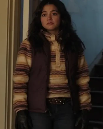 The Last Of Us Isabela Merced Mock Neck Fleece Jacket
