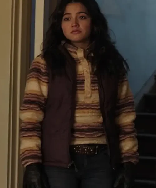 The Last Of Us Isabela Merced Mock Neck Fleece Jacket