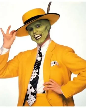 The Mask Jim Carrey Yellow Costume Suit