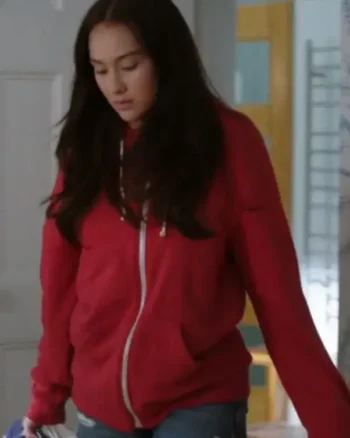 The Summer I Turned Pretty S02 Lola Tung Red Hoodie
