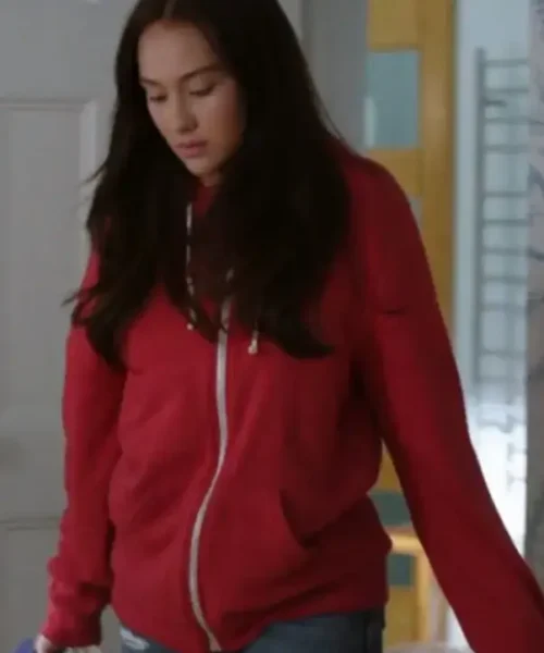 The Summer I Turned Pretty S02 Lola Tung Red Hoodie